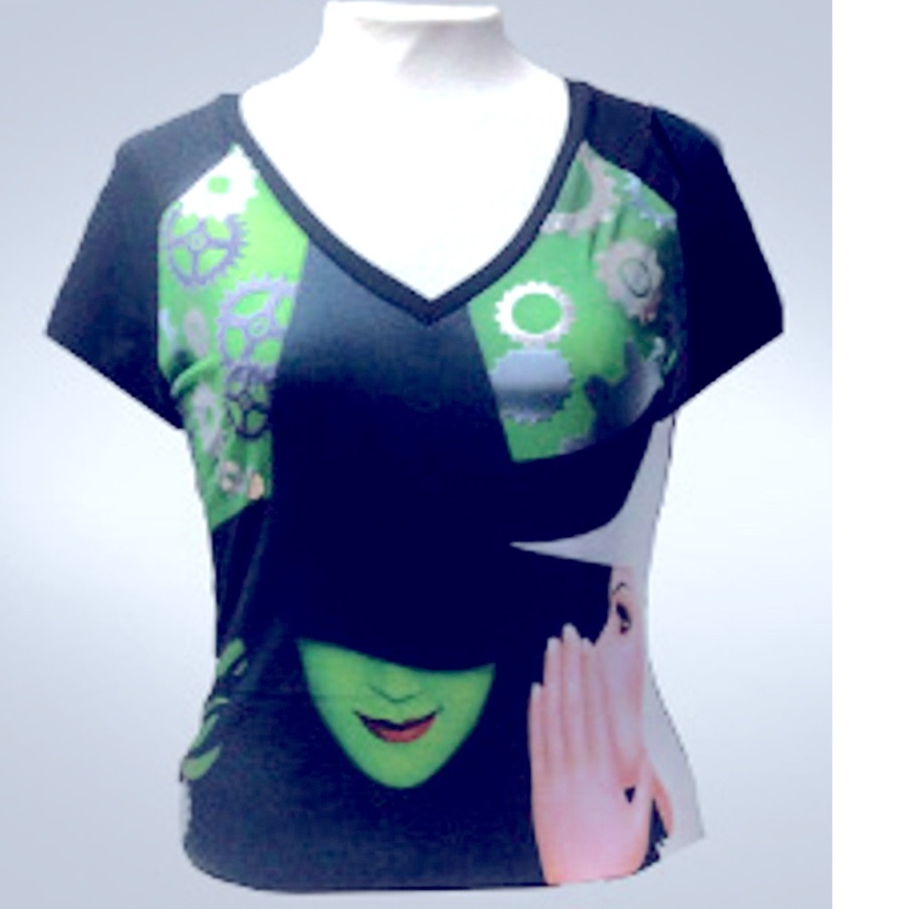 Authentic Wicked Wear Wicked broadway musical official tee.